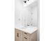 Tastefully designed bathroom featuring a contemporary vanity at 2090 Eliot St, Denver, CO 80211