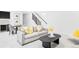 Cozy living room with comfortable seating and modern finishes. Perfect for entertaining at 2090 Eliot St, Denver, CO 80211