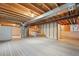 Unfinished basement area with open floor plan at 11480 Moline St, Commerce City, CO 80640