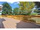 Back deck overlooks a spacious backyard at 11480 Moline St, Commerce City, CO 80640