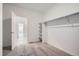 Empty closet with shelving and carpet at 15286 Fillmore St, Thornton, CO 80602