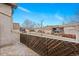Scenic deck view overlooking a garden, offering a private outdoor space at 7201 E Quincy Ave # 102, Denver, CO 80237