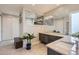 Modern bathroom featuring dual sinks, large mirror, and ample counter space at 4526 Colorado River Dr, Firestone, CO 80504