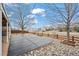 Large backyard patio with a view of the neighborhood at 7112 E 131St Pl, Thornton, CO 80602