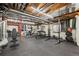 Large basement gym, great for fitness enthusiasts at 7112 E 131St Pl, Thornton, CO 80602