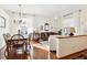 Spacious dining area with hardwood floors and lots of natural light at 1337 N Ford St, Golden, CO 80403