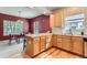 Bright eat-in kitchen with light wood cabinets at 511 Noel Ave, Longmont, CO 80501