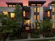 Striking contemporary townhome exterior with modern design and well-placed windows at 1880 W 32Nd Ave, Denver, CO 80211