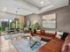 Bright living room featuring hardwood floors, a modern dining area, and stylish decor at 1880 W 32Nd Ave, Denver, CO 80211