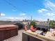 Inviting rooftop deck featuring a hot tub, grill, and comfortable seating with city views at 1880 W 32Nd Ave, Denver, CO 80211