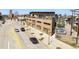 Modern commercial building with architectural details, street view, and parking at 2400 N Broadway # 4, Denver, CO 80205