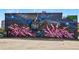 Graffiti art featuring an owl and lightning bolts with vibrant colors at 2400 N Broadway # 4, Denver, CO 80205