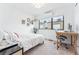 Cozy bedroom with a desk and a window seat at 2471 Walnut St, Boulder, CO 80302