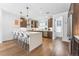 Modern kitchen with island, stainless steel appliances, and wooden cabinets at 2471 Walnut St, Boulder, CO 80302