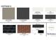 Cottage 2 exterior materials color palette including sidings, brick, roof, and trims at 612 Apex St, Erie, CO 80516
