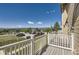 Balcony overlooking a neighborhood with mountain views at 3200 S Federal Blvd # 5, Denver, CO 80236