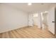 Bedroom with closet, sleek floors, and neutral color palette at 3200 S Federal Blvd # 5, Denver, CO 80236