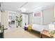 Basement bedroom featuring hardwood floors and lots of natural light at 525 N Pearl St, Denver, CO 80203