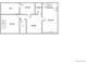 Basement layout features a bedroom, bathroom, kitchenette, and living area at 525 N Pearl St, Denver, CO 80203
