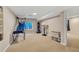 Basement recreation area featuring a basketball game and recreational equipment at 14461 Inca Ct, Westminster, CO 80023