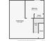 Floor plan featuring a Gathering room, bedroom, closets, and stairs, highlighting layout and dimensions at 69 Dawn Heath Cir, Littleton, CO 80127