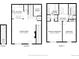 Detailed floorplan showcasing the layout of the kitchen, living room, and bedrooms at 5255 Memphis St # 219, Denver, CO 80239