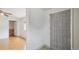 Entryway featuring gray doors, white walls, and tile flooring at 766 Fulton Ave, Brighton, CO 80601