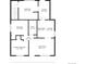 Detailed floor plan showcasing the layout of the main level including bedrooms, kitchen, and living areas at 766 Fulton Ave, Brighton, CO 80601
