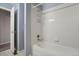 Clean bathroom with tub and shower combination at 5154 E 126Th Ct, Thornton, CO 80241