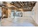 Unfinished basement with open ceiling and concrete floor that provides a blank canvas for your renovation ideas at 9523 Gray Ct, Westminster, CO 80031