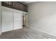 Bedroom featuring neutral walls, carpet and large closet for storage at 9797 E Peakview Ave # C10, Englewood, CO 80111