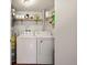 Laundry room featuring a washing machine and dryer at 9797 E Peakview Ave # C10, Englewood, CO 80111