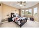Cozy bedroom featuring a baseball theme with a baseball bat, ball and themed pillows at 12693 W 82Nd Ln, Arvada, CO 80005