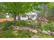 Serene backyard featuring vibrant flower beds and a charming two-story home at 1190 W 11Th Ct, Broomfield, CO 80020