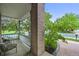 Inviting front porch with stylish seating and a well-maintained brick pillar at 1190 W 11Th Ct, Broomfield, CO 80020