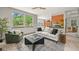 Inviting living room with large windows and an open layout to the modern kitchen at 1190 W 11Th Ct, Broomfield, CO 80020