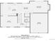 Three-level floor plan with a large living room and attached garage at 7261 E Hinsdale Ave, Centennial, CO 80112