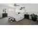 Tastefully decorated bedroom with ceiling fan, plush bed, stylish decor, and a bright window at 2668 Scoter Ln, Castle Rock, CO 80104