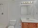Full bathroom featuring single sink vanity, and tiled shower/tub combo at 7114 Mountain Brush Cir, Highlands Ranch, CO 80130