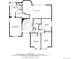 Upstairs floor plan showcases main bedroom, bathroom, walk-in closet, and bedrooms at 7114 Mountain Brush Cir, Highlands Ranch, CO 80130