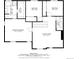 Detailed floorplan showcasing bedrooms, bathrooms, and a sitting room at 306 Monares Ln, Erie, CO 80516