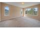 Bedroom with beautiful views from the bright and spacious windows at 3173 Gold Yarrow Ln, Evergreen, CO 80439