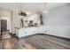 Stylish kitchen with a breakfast bar, modern appliances, and ample counter space at 14400 Albrook Dr # 43, Denver, CO 80239