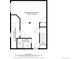 Basement floorplan featuring a recreation room, bathroom, hall, and electric room at 381 Tynan Dr, Erie, CO 80516