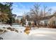 Community backyard with a pond and walking bridge at 4530 S Verbena St # 309, Denver, CO 80237