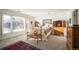 Bright bedroom with ample natural light and built-in wooden storage at 4530 S Verbena St # 309, Denver, CO 80237