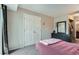 Bedroom with large closet and lots of storage space at 2575 S Syracuse Way # B107, Denver, CO 80231