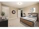 Secondary bedroom with ensuite bathroom and walk-in closet at 8482 Parkland St, Broomfield, CO 80021