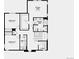 Second-floor layout featuring a primary suite, two bedrooms, two bathrooms, and a laundry room at 13350 Blue Amber Ct, Parker, CO 80134