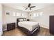 Comfortable main bedroom featuring hardwood floors and neutral colors, providing a relaxing retreat at 1475 Lucille Ct, Northglenn, CO 80233